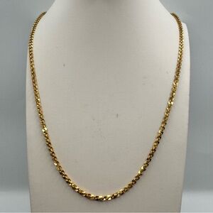 Premier Designs Gold Tone Chain Necklace | Classic Minimalist Everyday Layering